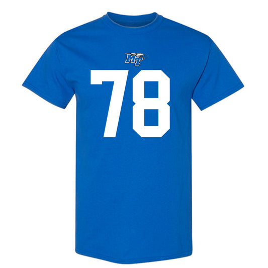 MTSU - NCAA Football : Kyle Larkin - Replica Shersey T-Shirt-0