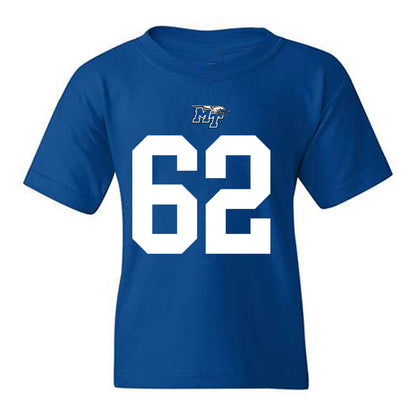 MTSU - NCAA Football : Tim Jacobs - Replica Shersey Youth T-Shirt-0