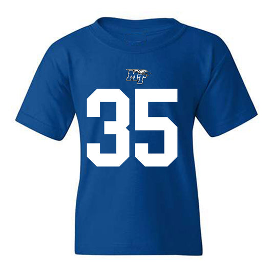 MTSU - NCAA Football : Ashton Jones - Replica Shersey Youth T-Shirt-0
