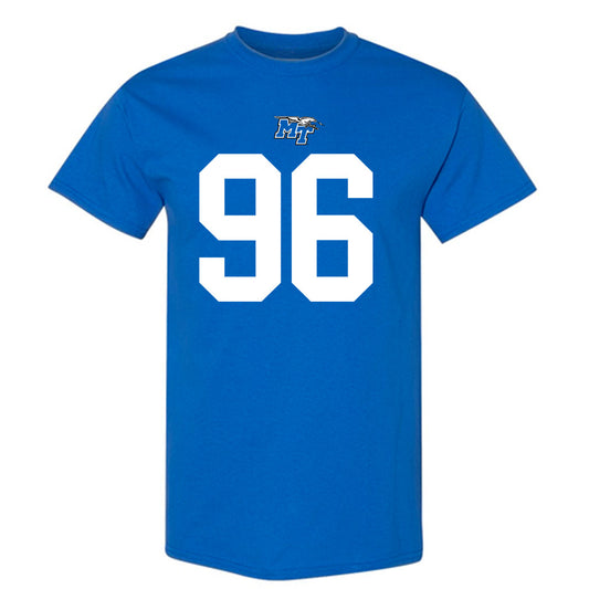 MTSU - NCAA Football : Christien Moreau - Replica Shersey T-Shirt-0