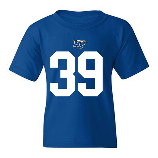 MTSU - NCAA Football : Evan Poticher - Replica Shersey Youth T-Shirt-0