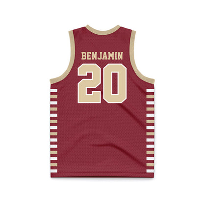 Boston College - NCAA Men's Basketball : Brandon Benjamin - Maroon Basketball Jersey-1