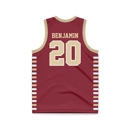 Boston College - NCAA Men's Basketball : Brandon Benjamin - Maroon Basketball Jersey-1