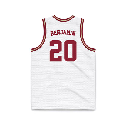 Boston College - NCAA Men's Basketball : Brandon Benjamin - White Throwback Basketball Jersey-1