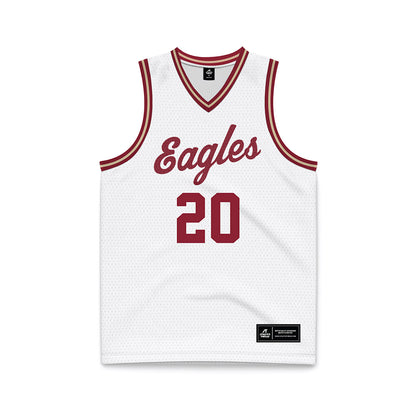 Boston College - NCAA Men's Basketball : Brandon Benjamin - White Throwback Basketball Jersey-0