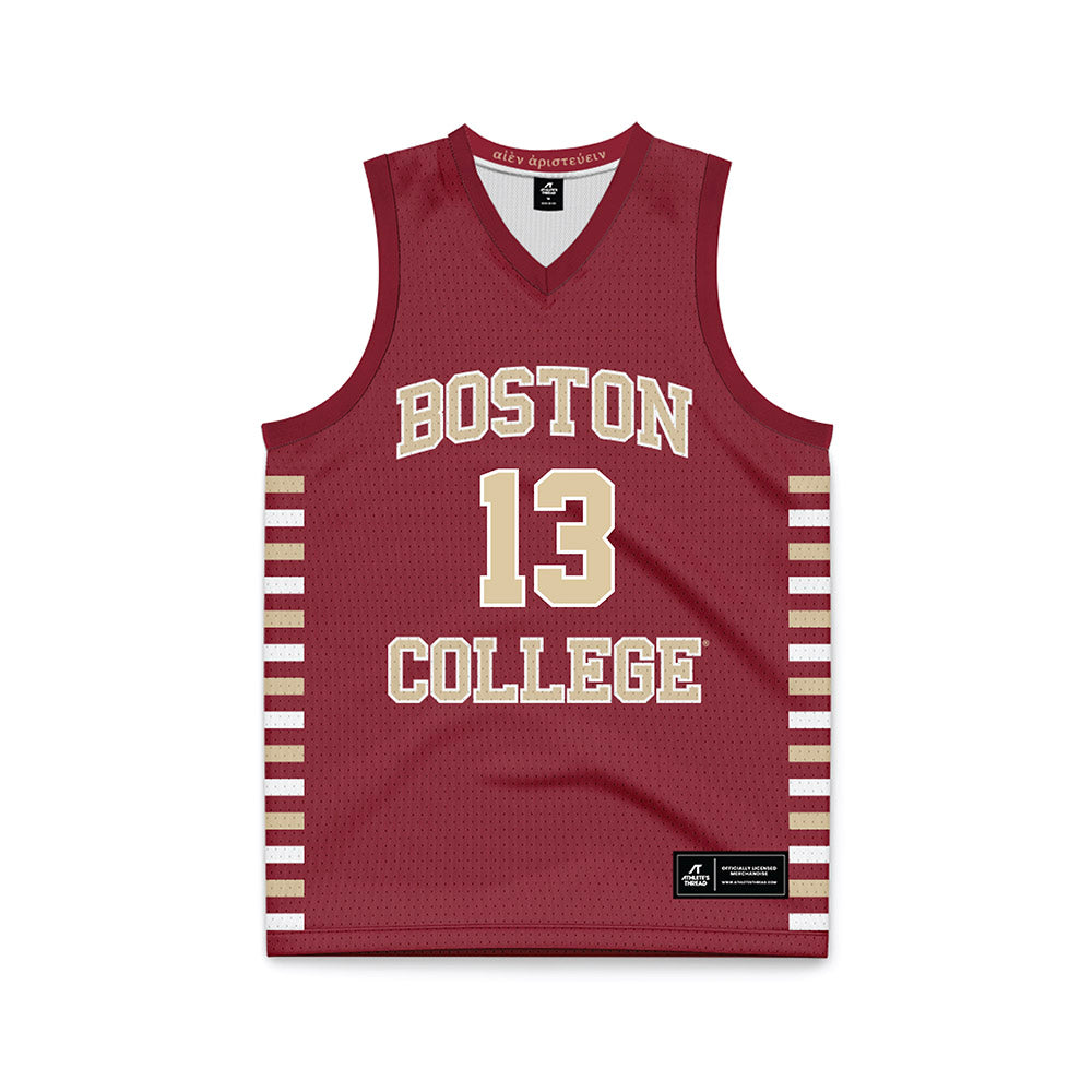 Boston College - NCAA Women's Basketball : Grace Oliver - Maroon Basketball Jersey-0