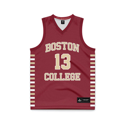 Boston College - NCAA Women's Basketball : Grace Oliver - Maroon Basketball Jersey-0
