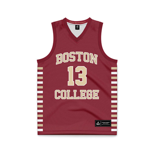Boston College - NCAA Women's Basketball : Grace Oliver - Maroon Basketball Jersey-0