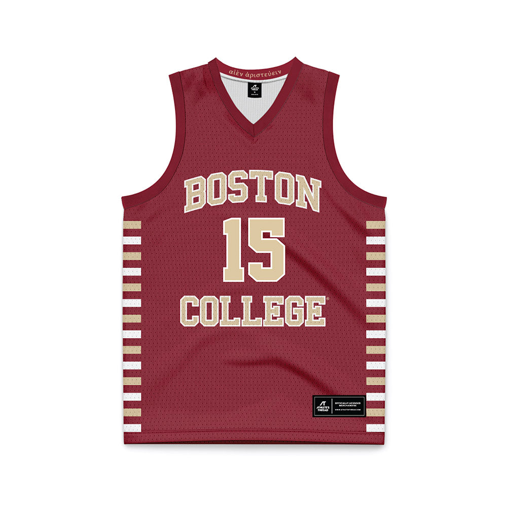 Boston College - NCAA Women's Basketball : Megan Hollingsworth - Maroon Basketball Jersey-0