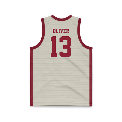 Boston College - NCAA Women's Basketball : Grace Oliver - Throwback Basketball Jersey-1