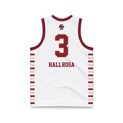 Boston College - NCAA Women's Basketball : Natalia Hall-Rosa - White Basketball Jersey-1