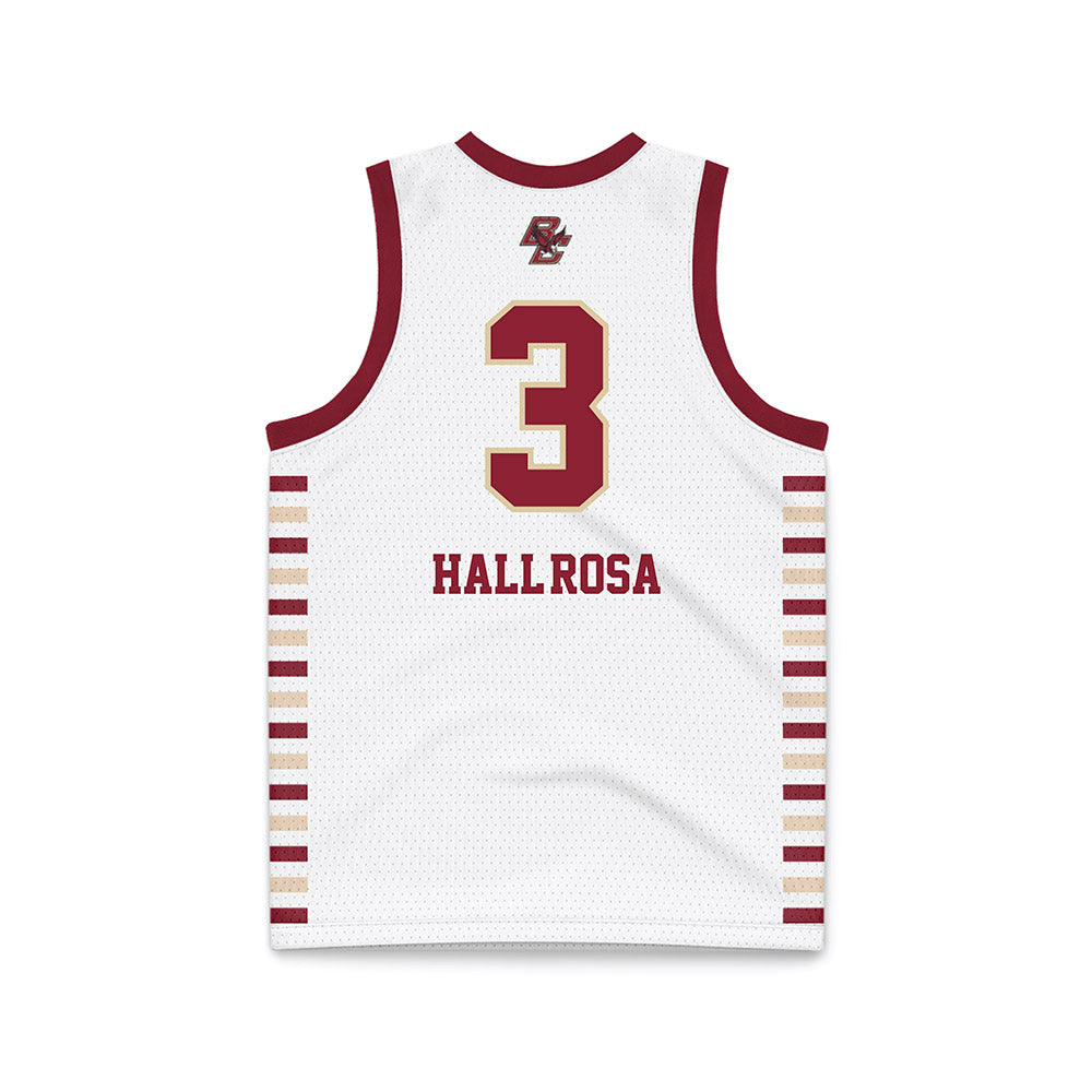Boston College - NCAA Women's Basketball : Natalia Hall-Rosa - White Basketball Jersey-1