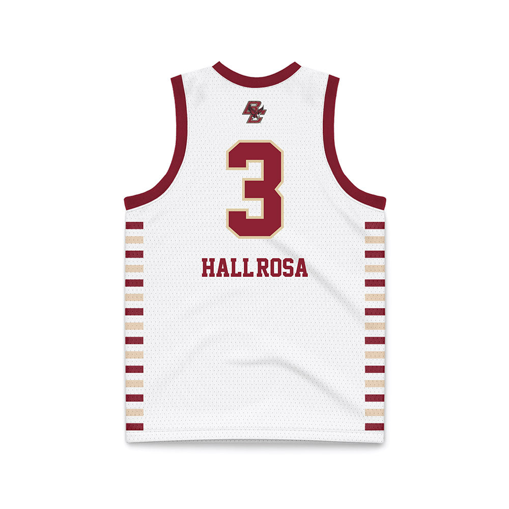 Boston College - NCAA Women's Basketball : Natalia Hall-Rosa - White Basketball Jersey-1