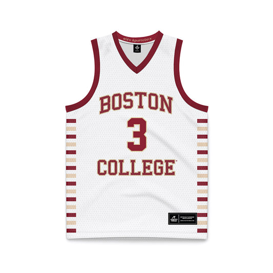 Boston College - NCAA Women's Basketball : Natalia Hall-Rosa - White Basketball Jersey-0