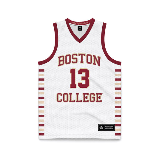 Boston College - NCAA Women's Basketball : Grace Oliver - White Basketball Jersey-0