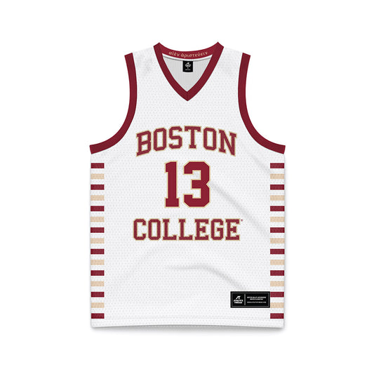 Boston College - NCAA Women's Basketball : Grace Oliver - White Basketball Jersey-0