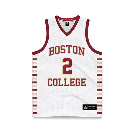 Boston College - NCAA Women's Basketball : Teionni Mcdaniel - White Basketball Jersey-0