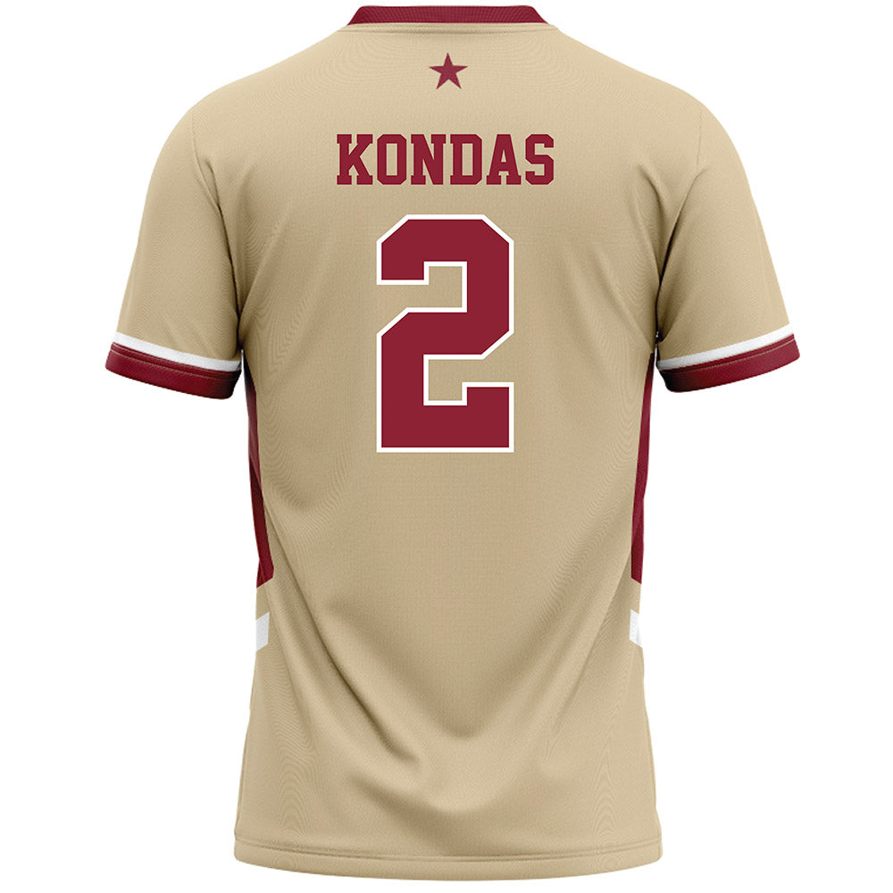 Boston College - NCAA Women's Lacrosse : Lily Kondas - Gold Lacrosse Jersey -1