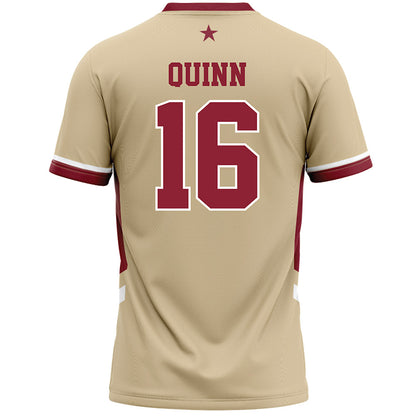 Boston College - NCAA Women's Lacrosse : Emma Claire Quinn - Gold Lacrosse Jersey -1