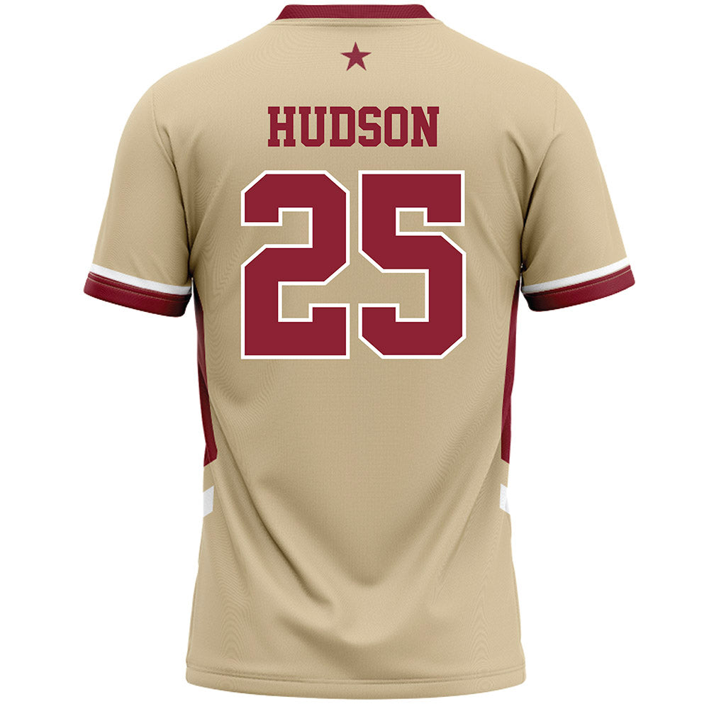 Boston College - NCAA Women's Lacrosse : Avery Hudson - Gold Lacrosse Jersey-1