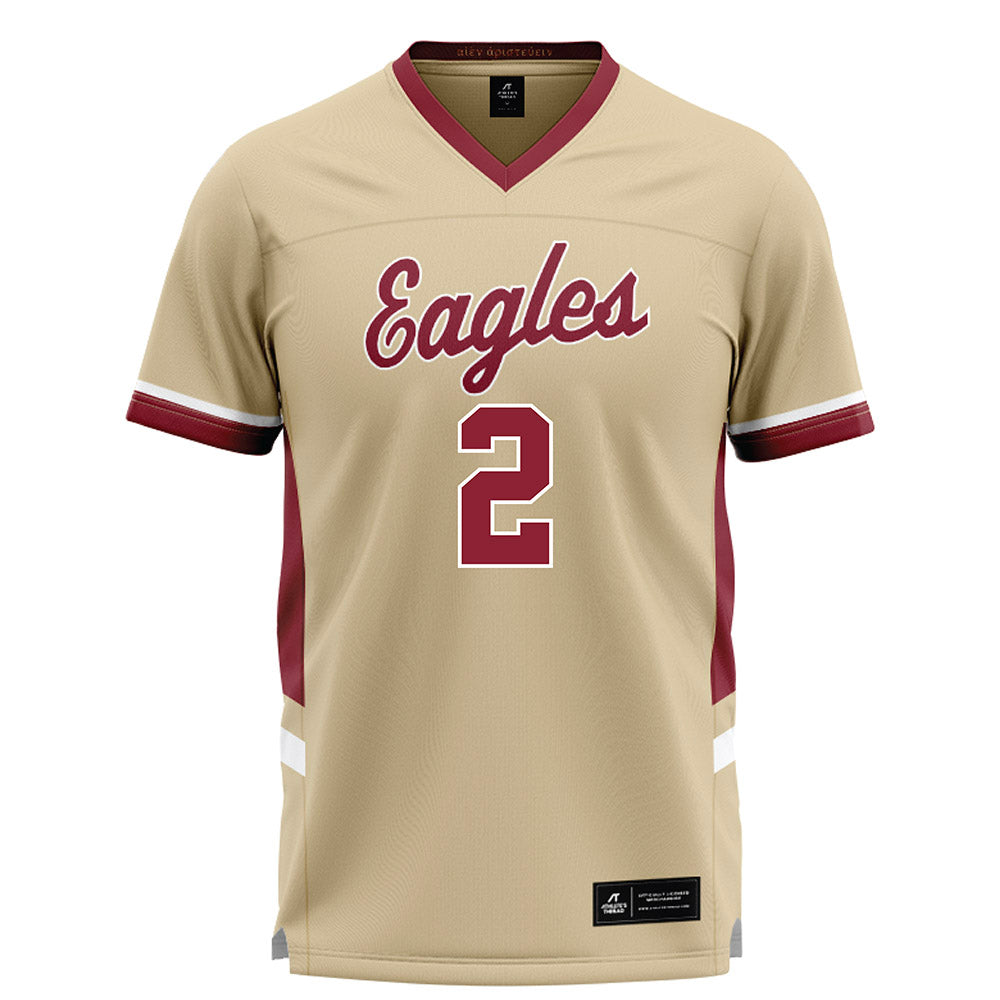 Boston College - NCAA Women's Lacrosse : Lily Kondas - Gold Lacrosse Jersey -0