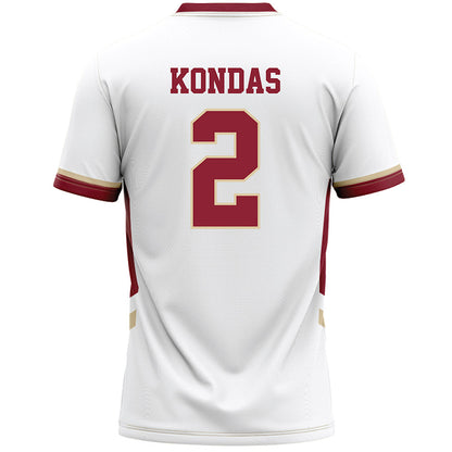 Boston College - NCAA Women's Lacrosse : Lily Kondas - White Lacrosse Jersey -1