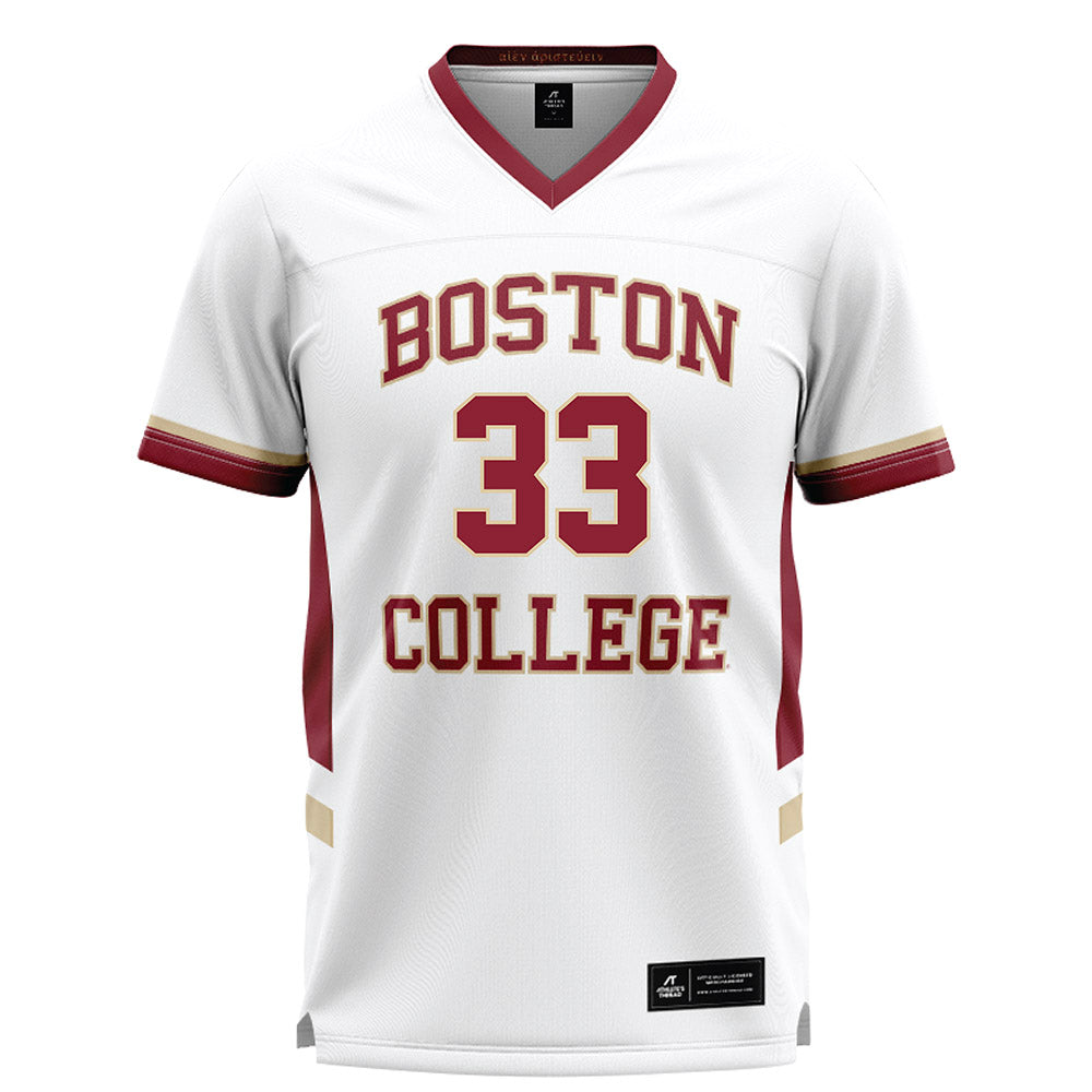 Boston College - NCAA Women's Lacrosse : Rory Taylor - White Lacrosse Jersey -0