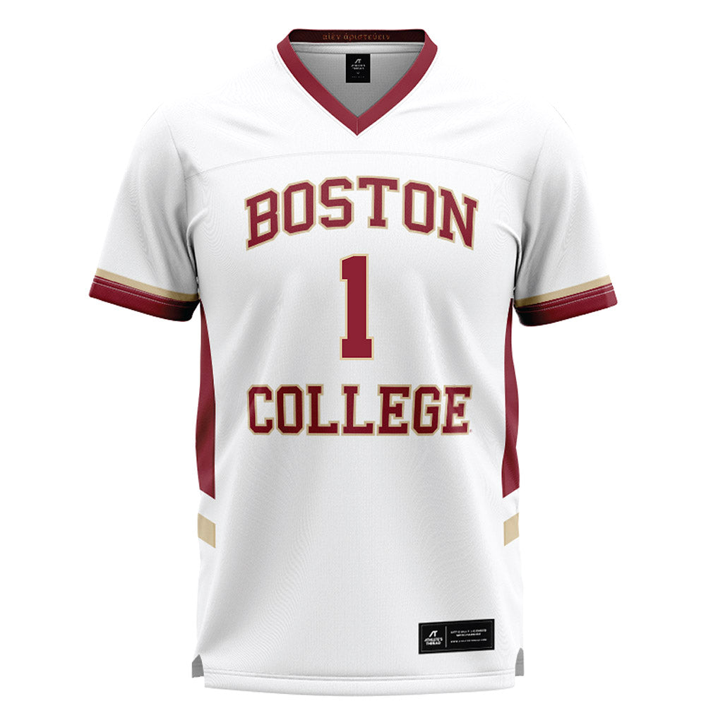 Boston College - NCAA Women's Lacrosse : Jordyn Krafchick - White Lacrosse Jersey -0