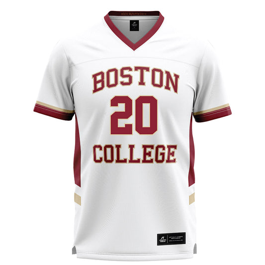 Boston College - NCAA Women's Lacrosse : Lydia Colasante - White Lacrosse Jersey -0