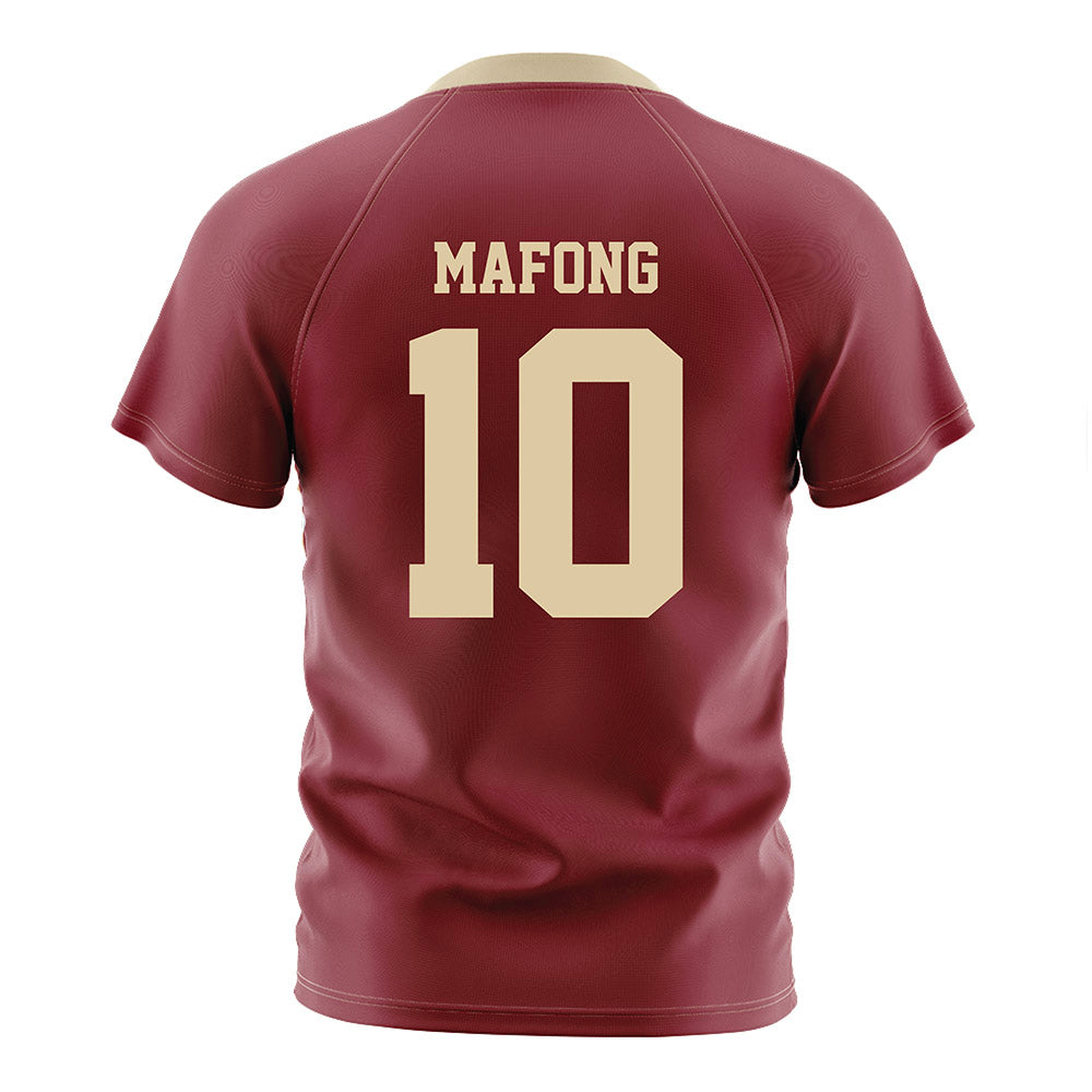 Boston College - NCAA Men's Soccer : Dylan Mafong - Maroon Soccer Jersey-1