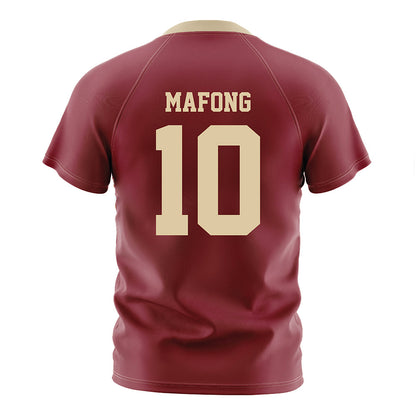 Boston College - NCAA Men's Soccer : Dylan Mafong - Maroon Soccer Jersey-1