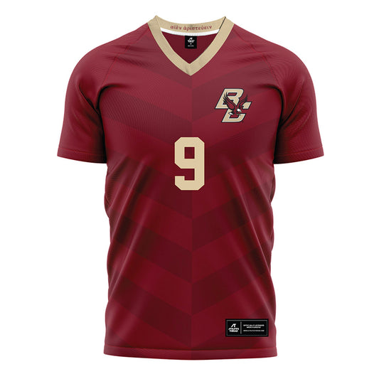 Boston College - NCAA Men's Soccer : Nikolai Rojel - Maroon Soccer Jersey-0