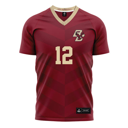 Boston College - NCAA Men's Soccer : Alexi Karalis - Maroon Soccer Jersey-0