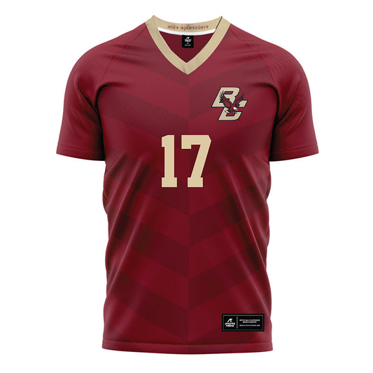 Boston College - NCAA Men's Soccer : Russell Brown - Maroon Soccer Jersey-0