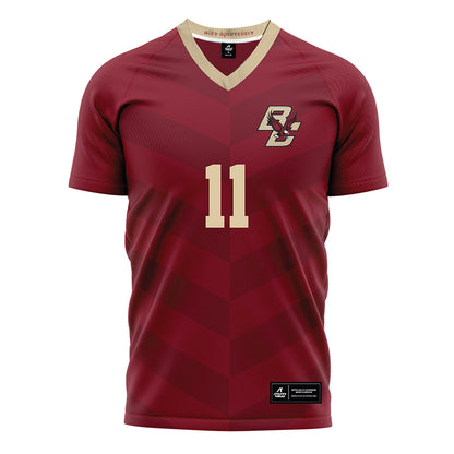 Boston College - NCAA Men's Soccer : Charles Pons - Maroon Soccer Jersey-0