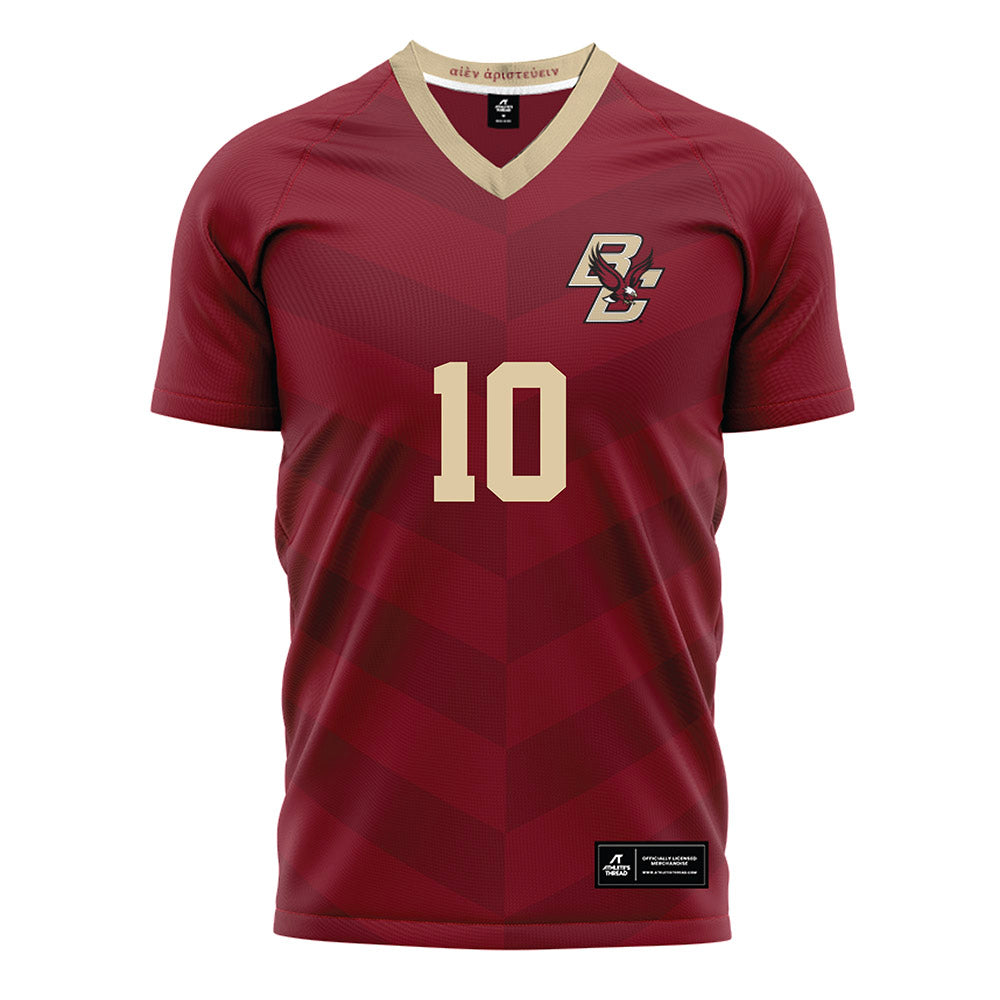 Boston College - NCAA Men's Soccer : Dylan Mafong - Maroon Soccer Jersey-0