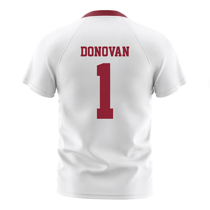 Boston College - NCAA Men's Soccer : Patrick Donovan - White Soccer Jersey-1