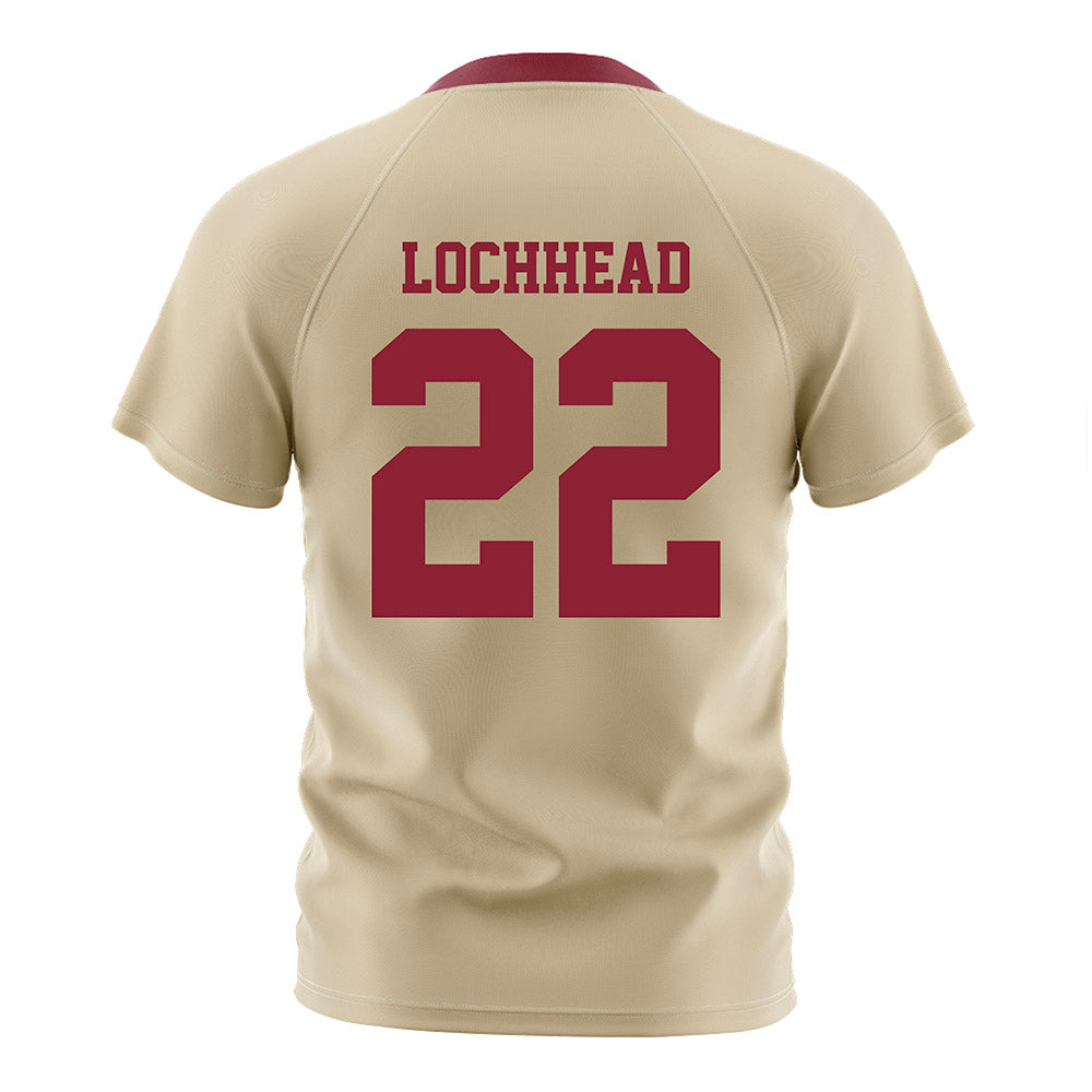 Boston College - NCAA Women's Soccer : Dylan Lochhead - Gold Soccer Jersey-1