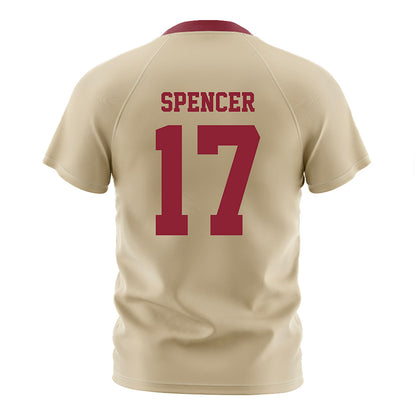 Boston College - NCAA Women's Soccer : Sohana Spencer - Gold Soccer Jersey-1