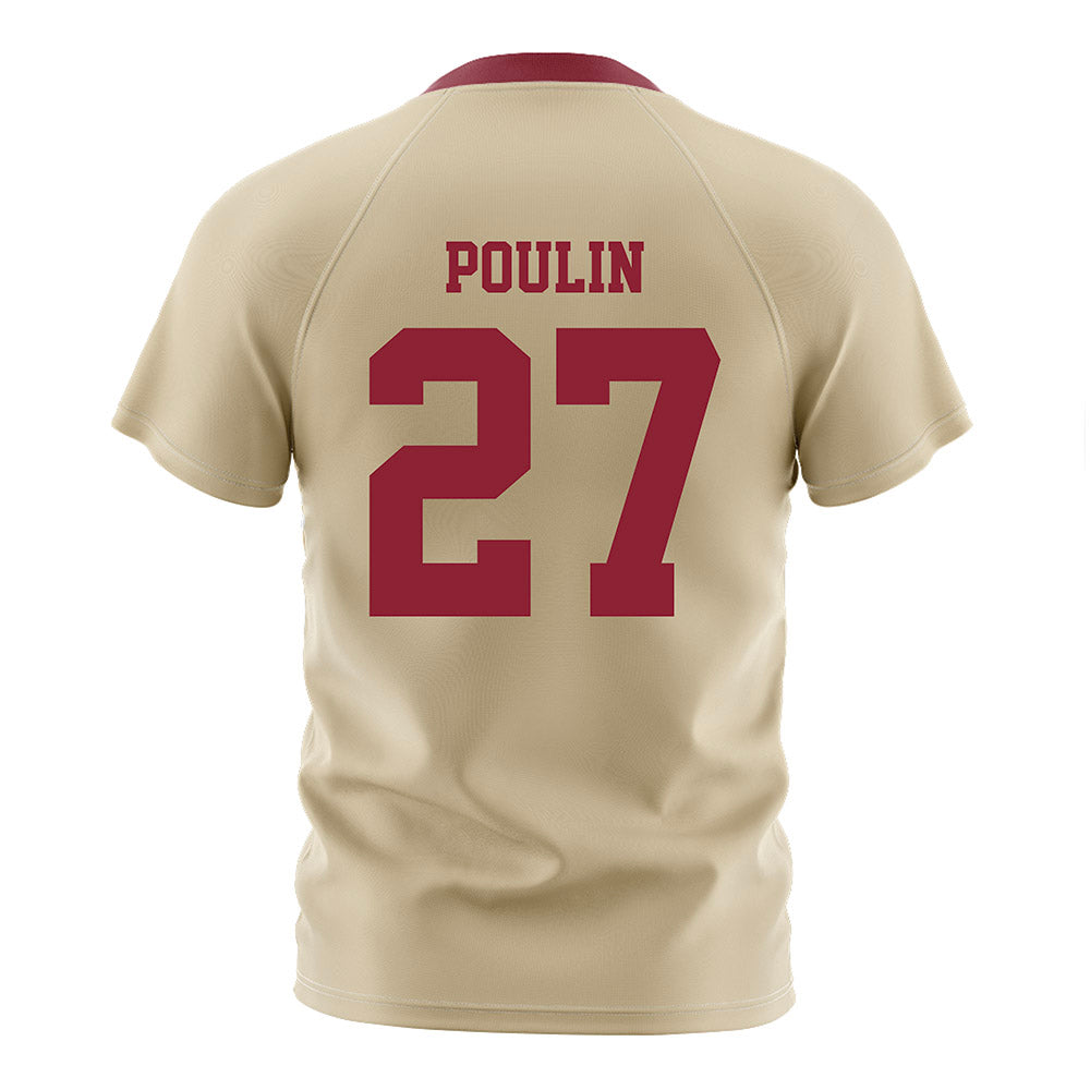 Boston College - NCAA Women's Soccer : Lydia Poulin - Gold Soccer Jersey-1