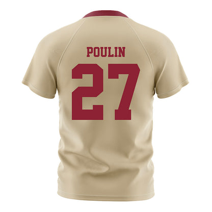 Boston College - NCAA Women's Soccer : Lydia Poulin - Gold Soccer Jersey-1
