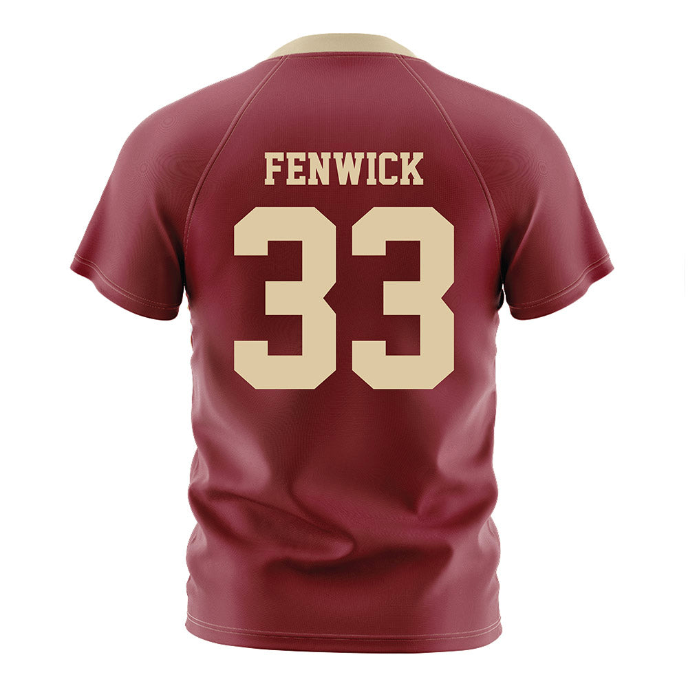 Boston College - NCAA Women's Soccer : Faith Fenwick - Maroon Soccer Jersey-1