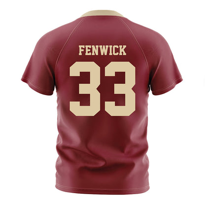 Boston College - NCAA Women's Soccer : Faith Fenwick - Maroon Soccer Jersey-1