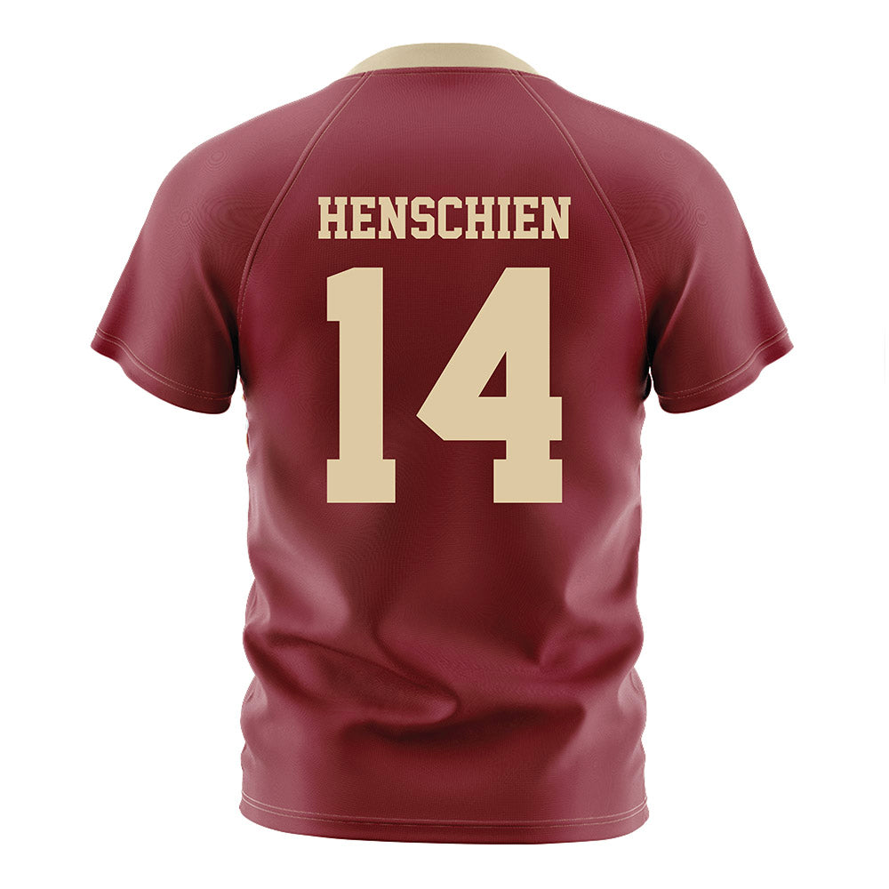 Boston College - NCAA Women's Soccer : Ada Henschien - Maroon Soccer Jersey-1