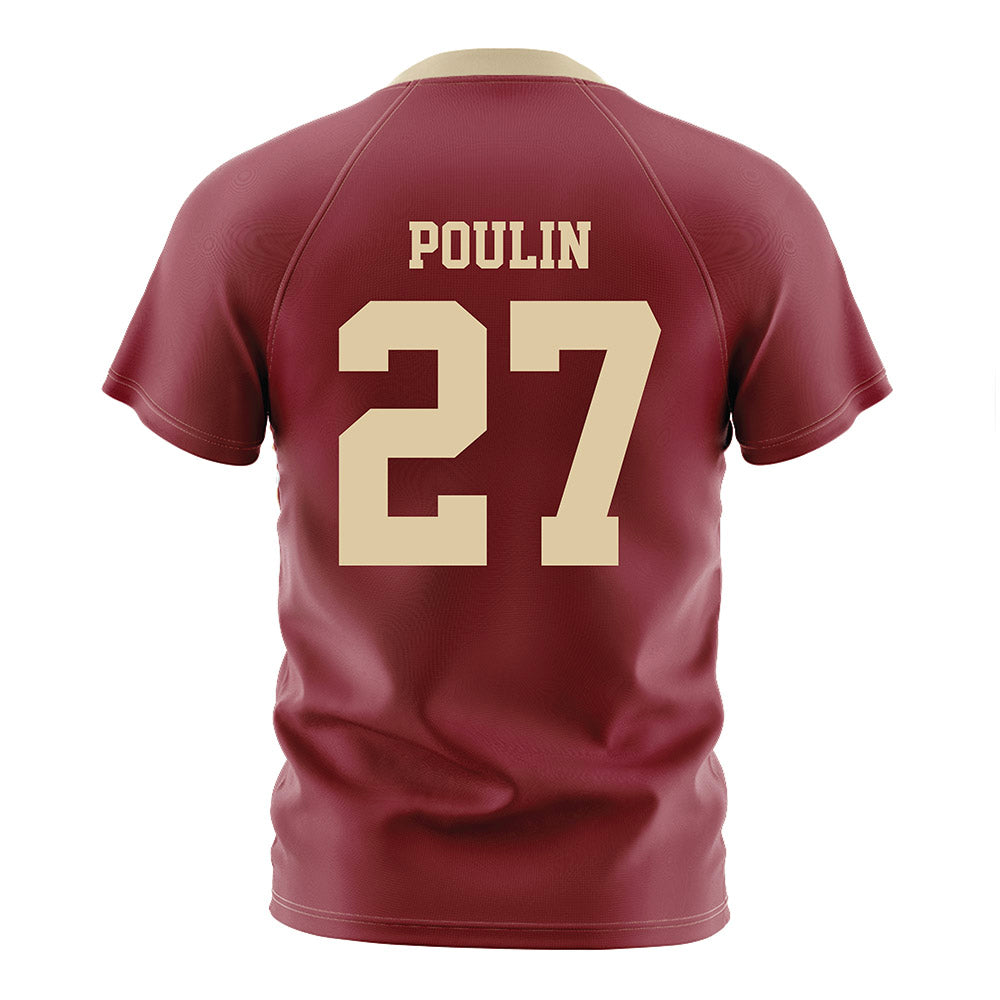 Boston College - NCAA Women's Soccer : Lydia Poulin - Maroon Soccer Jersey-1