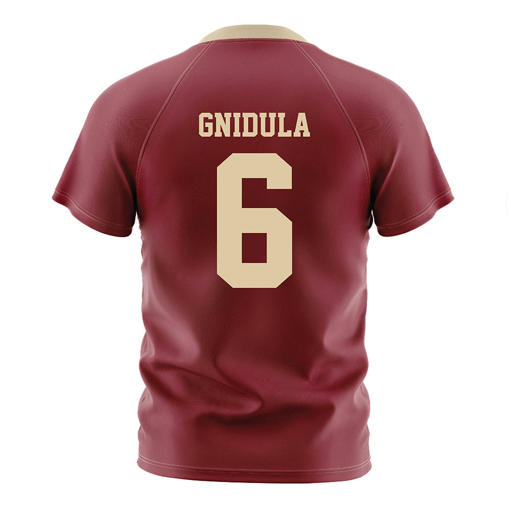 Boston College - NCAA Women's Soccer : Annie Gnidula - Maroon Soccer Jersey-1