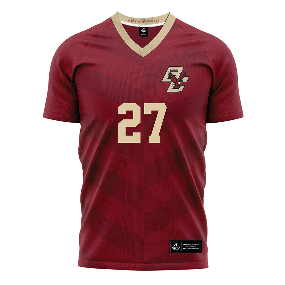 Boston College - NCAA Women's Soccer : Lydia Poulin - Maroon Soccer Jersey-0