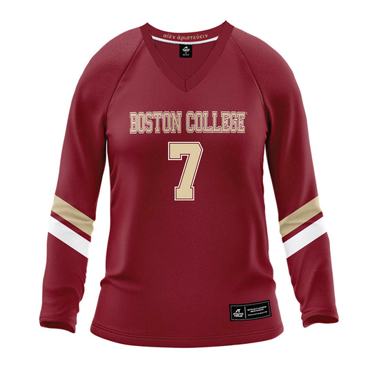 Boston College - NCAA Women's Volleyball : Mia Gold - Maroon Volleyball Jersey-0