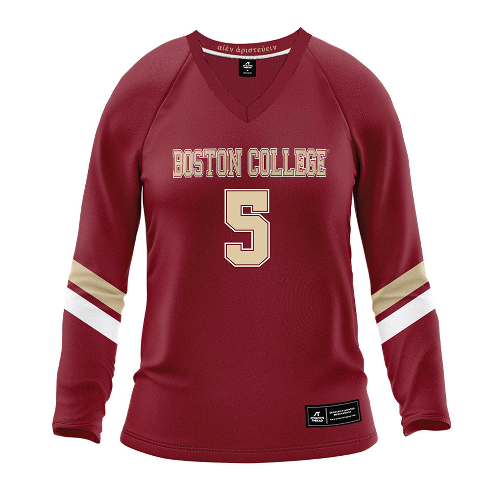 Boston College - NCAA Women's Volleyball : Reese Dunkle - Maroon Volleyball Jersey-0