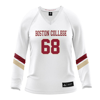 Boston College - NCAA Women's Volleyball : Milly Wolf - White Volleyball Jersey-0